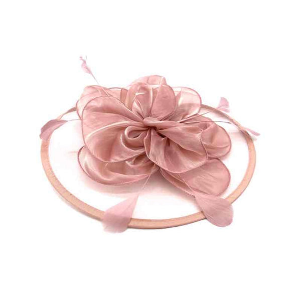 Bibi - chapeau cérémonie rose